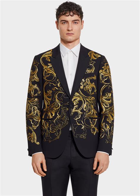 versace classic suit|Versace suit cost.